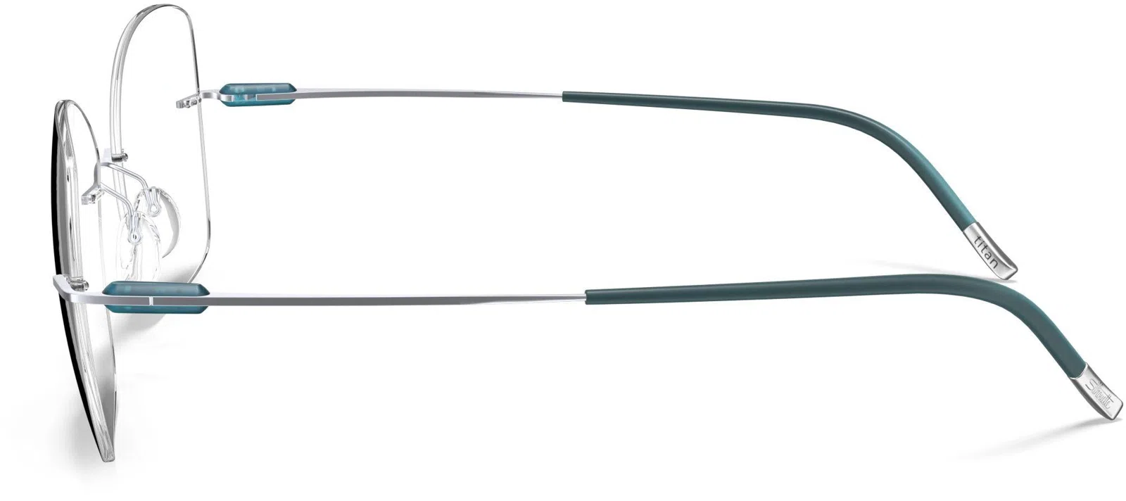 Silhouette Purist Color Groove Demo Rimless 5561 Eyeglasses - view 30